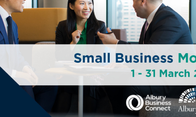 Albury Business Connect Small Business Month free events supporting local businesses
