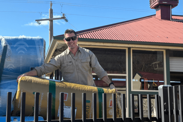 Kellys AJ Kelly of Kellys Mitre 10 Wodonga hardware store